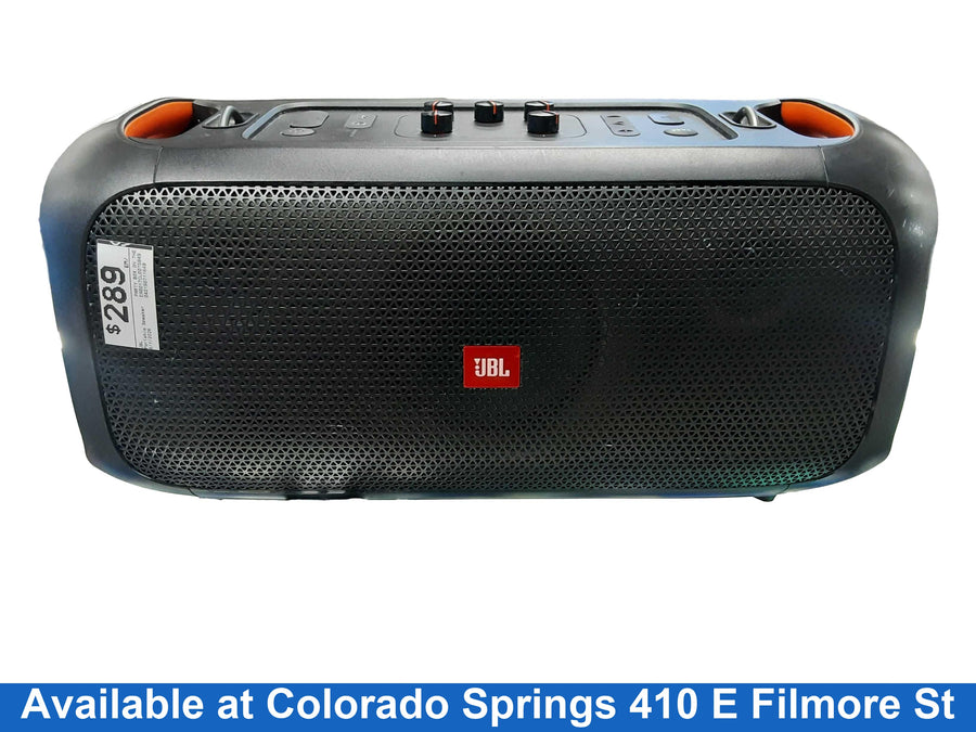 Jbl Party Box On The Go Black Portable Speaker
