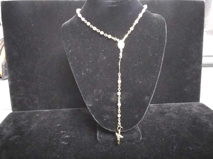Bead Chain - Tricolor Gold 14k (.585) 11 grams 22 inch