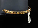 Bangle Bracelet - Yellow Gold 14k (.585) 13 grams 12 inch