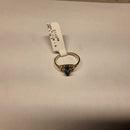 Women's Ring - Solitaire - Yellow Gold 10k (.417) 1.3 grams Size 5