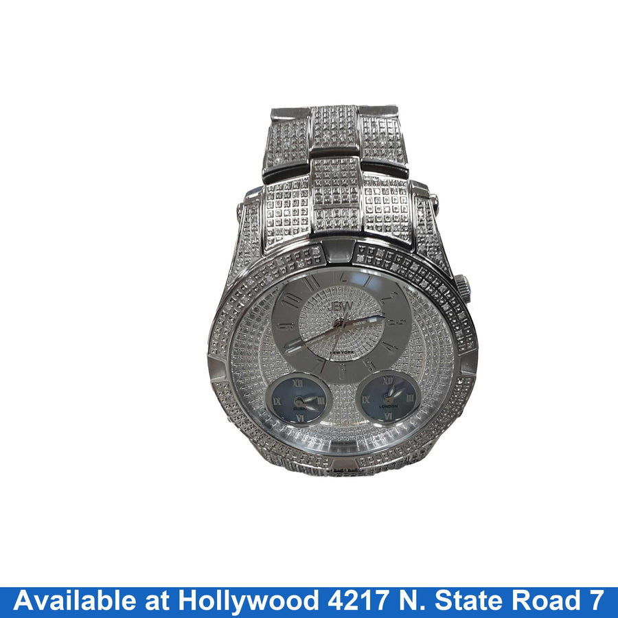 Jbw J6348b Silver Regular Watch