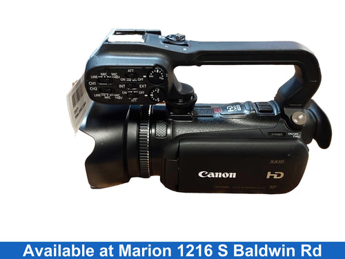 Canon Xa10 Black Digital Camcorder