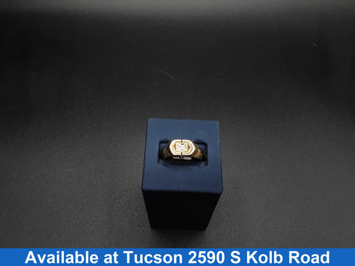 Men's Ring - Yellow Gold 10k (.417) 3.4 grams Size 10