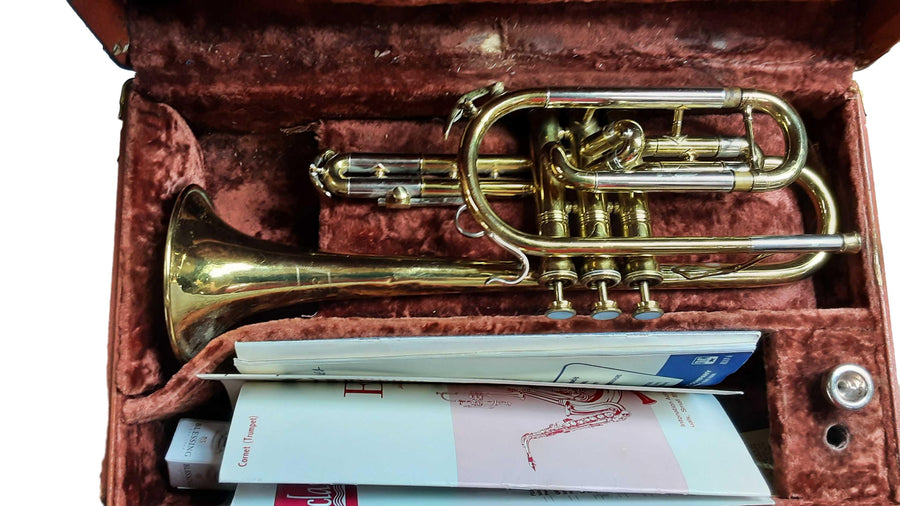 Buescher 257 Gold Cornet
