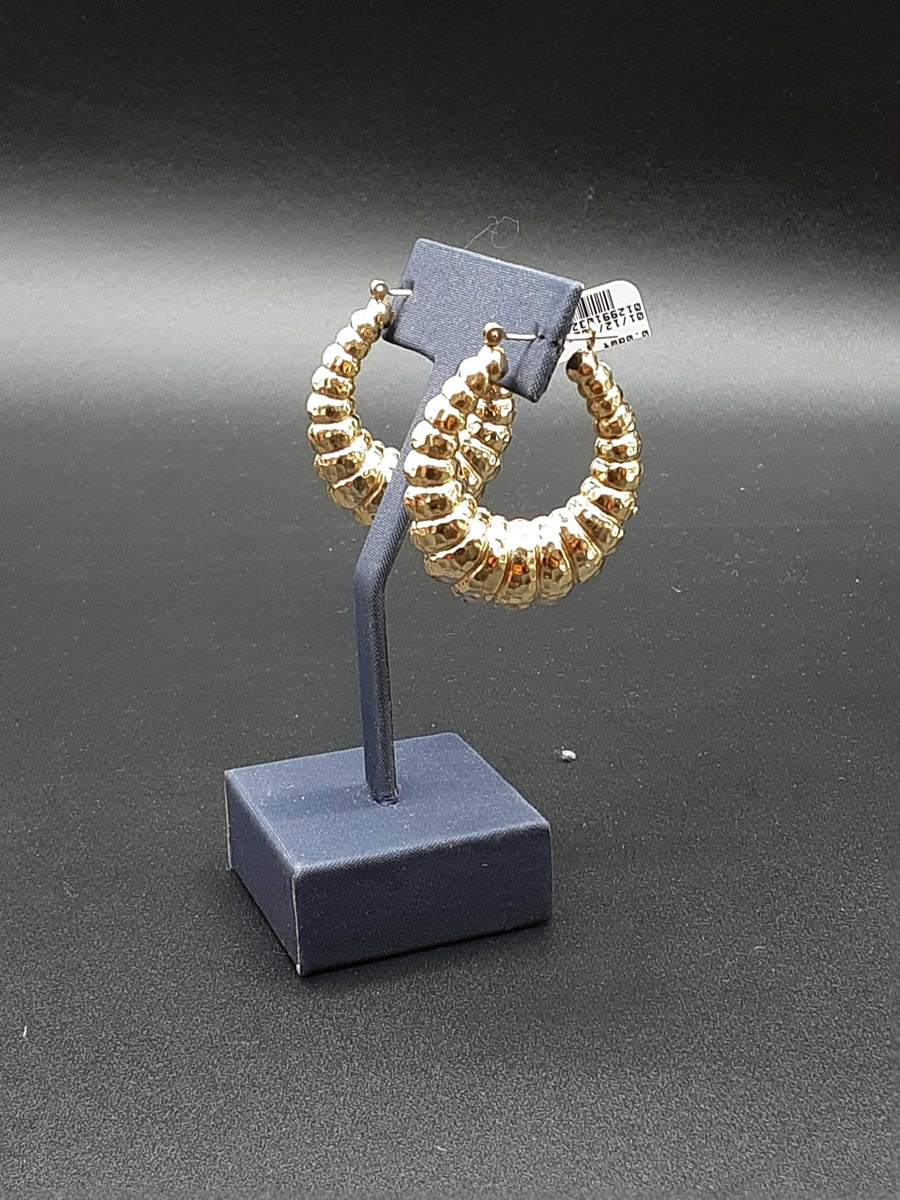 Shrimp Earrings - Yellow Gold 14k (.585) 7.2 grams