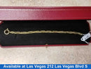 Wheat Bracelet - Yellow Gold 14k (.585) 8.4 grams 8 inch