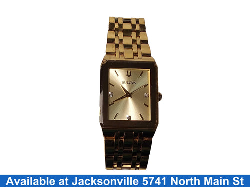 Bulova 97d120 Yellow Regular Watch