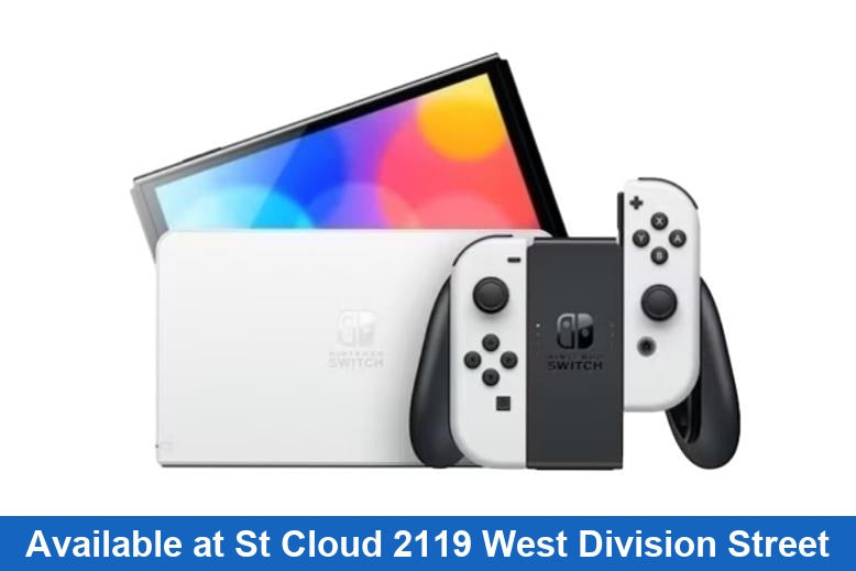 Nintendo Switch Oled (64gb) 64 Gb White Video Game Console