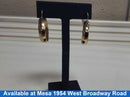 Hoop Earrings - Yellow Gold 10k (.417) 3.5 grams