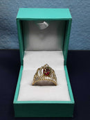 Women's Ring - Yellow Gold 10k (.417) 3.4 grams Size 8