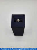 Women's Ring - Solitaire - Yellow Gold 14k (.585) 1.8 grams Size 7