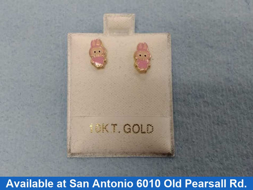 Earrings - Yellow Gold 10k (.417) 0.3 grams