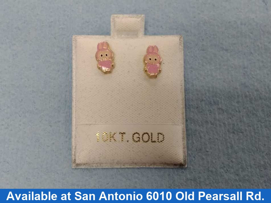 Earrings - Yellow Gold 10k (.417) 0.3 grams