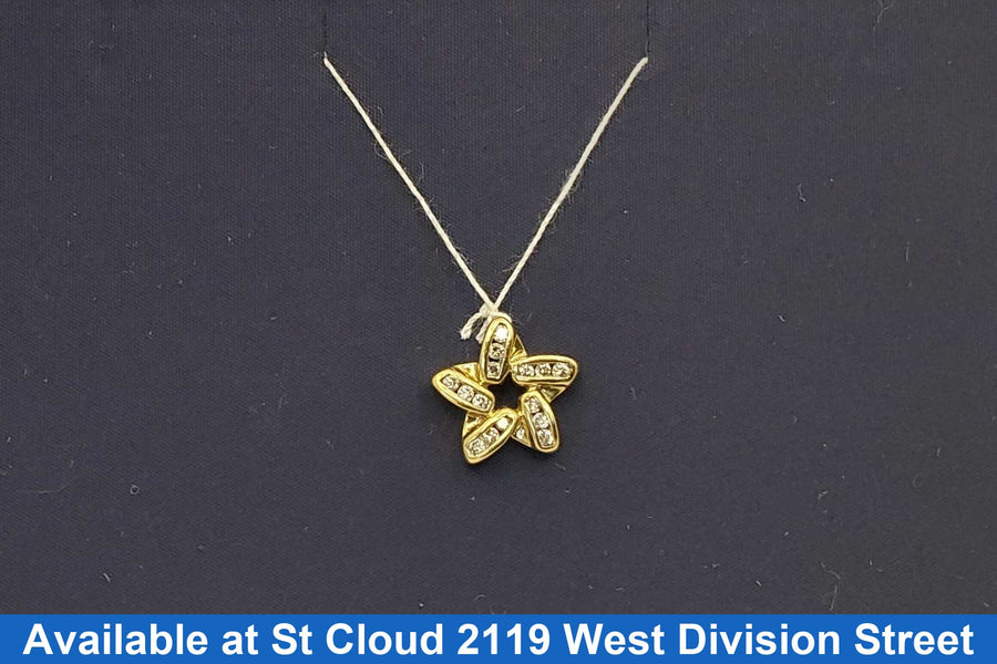 Symbol Pendant - Yellow Gold 10k (.417) 1.582 grams