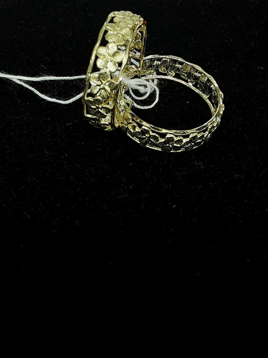 Filigree Earrings - Yellow Gold 14k (.585) 4.3 grams
