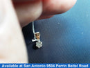 Diamond Pendant - Yellow Gold 14k (.585) 0.9 grams