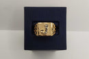 Men's Ring - Yellow Gold 10k (.417) 4.32 grams Size 10