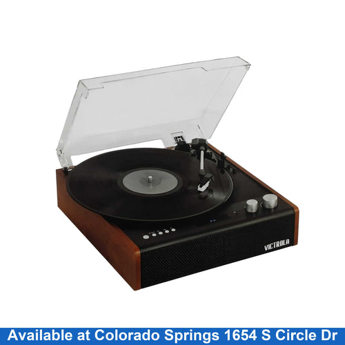 Victrola Vta-71 Brown DJ Turntable