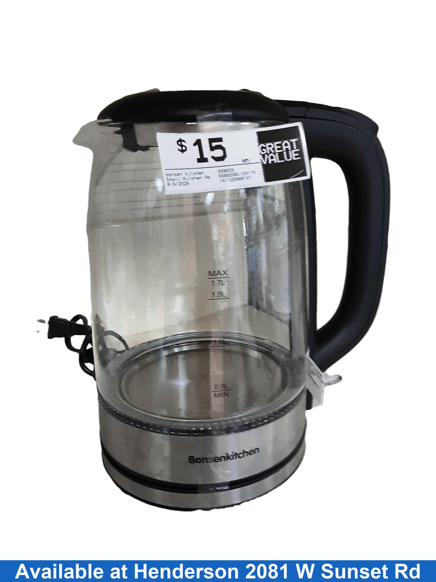 Bonsen Kitchen Ek8009 Black Small Kitchen Appliance