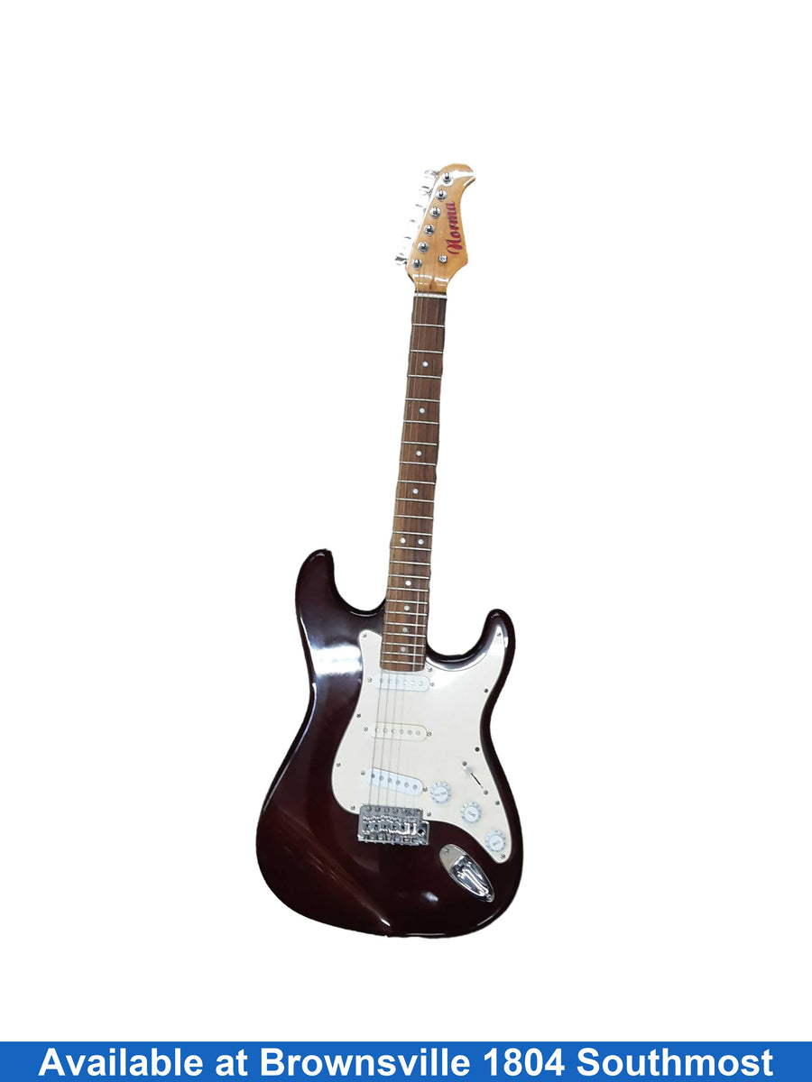 Norma Red Electric Classic Guitar