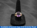 Women's Ring - Yellow Gold 14k (.585) 7.1 grams Size 7