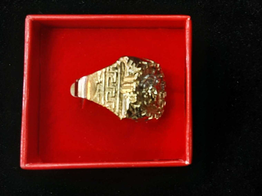 Men's Ring - Yellow Gold 10k (.417) 6.1 grams Size 20