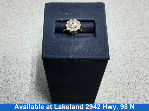Women's Ring - Yellow Gold 10k (.417) 2.3 grams Size 6