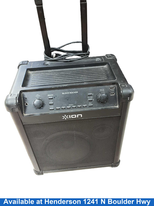 Ion Block Rocker Black Portable Speaker