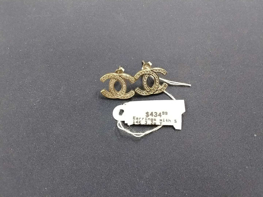 Earrings - Yellow Gold 14k (.585) 3.2 grams