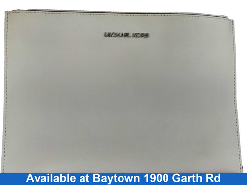 Michael Kors Az-2003 White Purse / Handbag