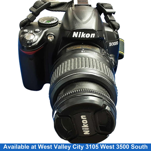 Nikon D3000 Black Digital SLR Camera