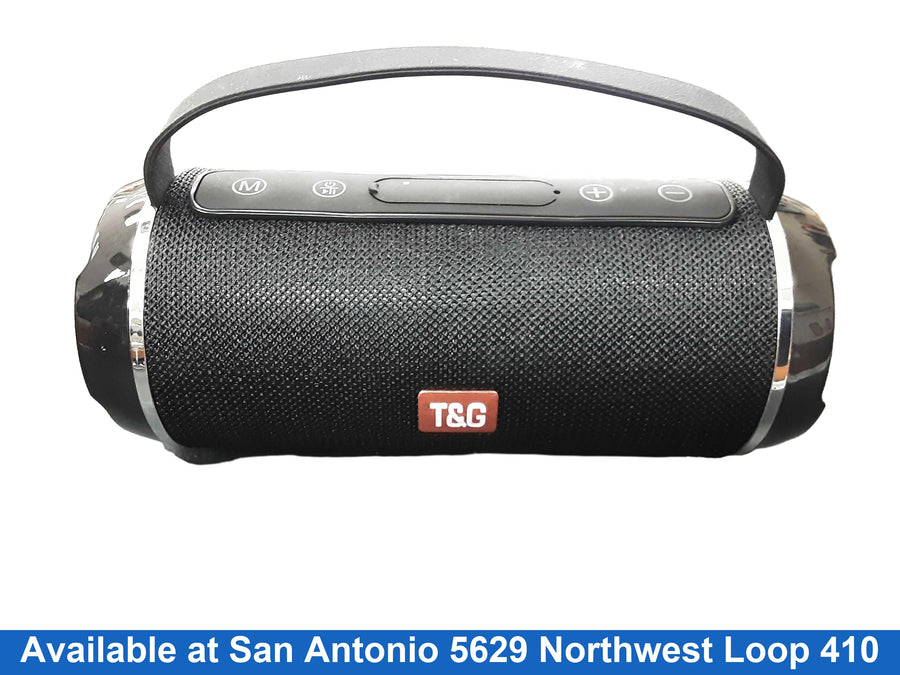 T&g Tg116c Black Portable Speaker