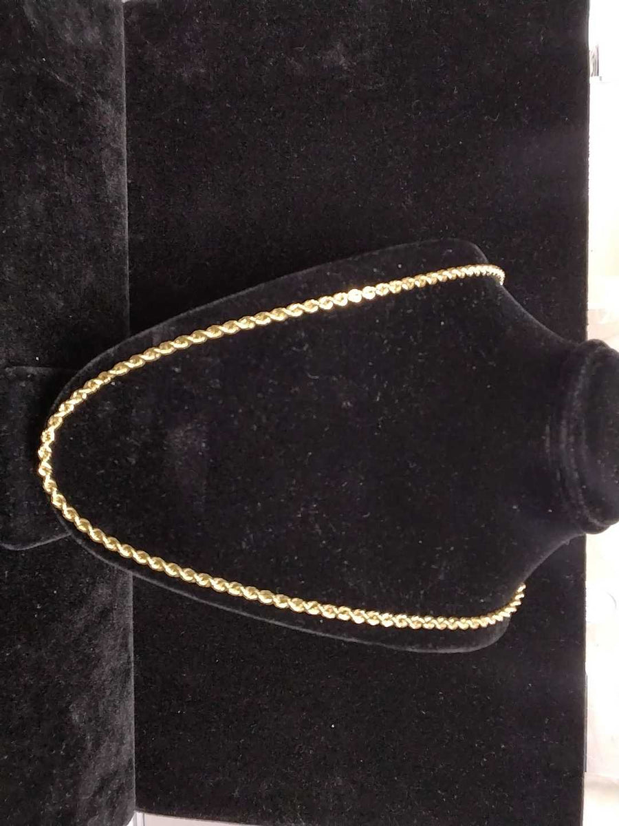 Rope Chain - Yellow Gold 14k (.585) 7.6 grams 20 inch