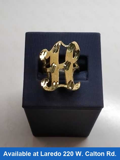 Women's Ring - Yellow Gold 10k (.417) 4.3 grams Size 20