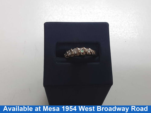 Ring - Wedding Band - Yellow Gold 14k (.585) 5.1 grams Size 20