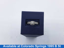 Ring - Wedding Set - White Gold 10k (.417) 3.4 grams Size 7