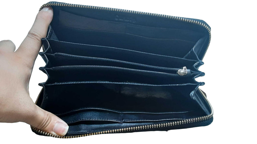 Cuadra Python Wallet Black Wallet
