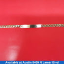 ID Bracelet - Yellow Gold 14k (.585) 22.2 grams 8 inch