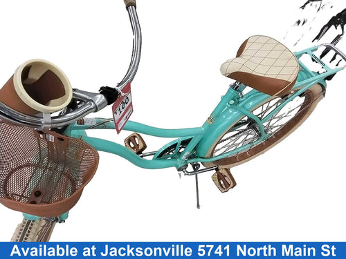 Huffy Deluxe Green Cruiser Bike