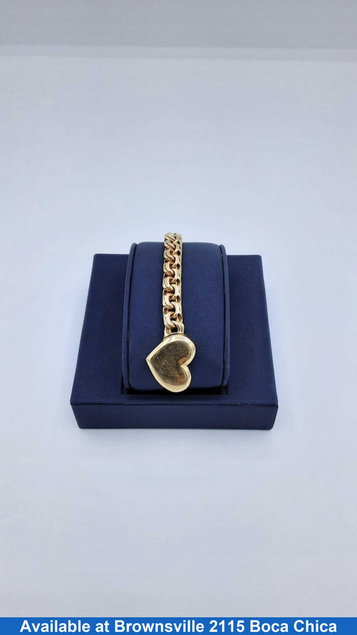 Bracelet - Yellow Gold 10k (.417) 17 grams 8 inch