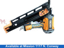 Ridgid R350rhf Orange Cordless Roofing Nailer