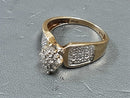 Women's Ring - Yellow Gold 10k (.417) 3.1 grams Size 6.5