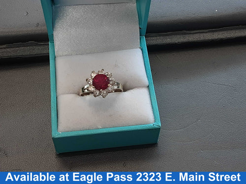 Women's Ring - Yellow Gold 10k (.417) 2.8 grams Size 9.5