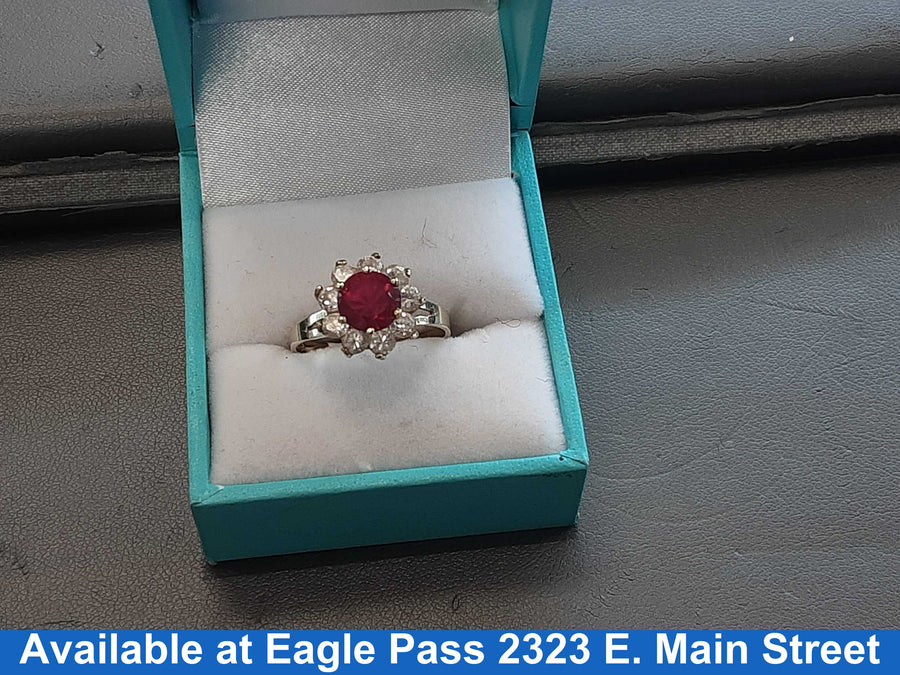 Women's Ring - Yellow Gold 10k (.417) 2.8 grams Size 9.5