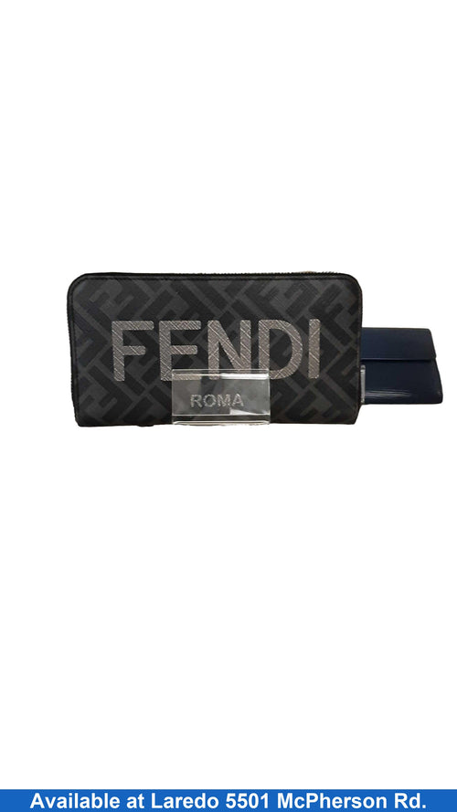 Fendi 07549502 Black Wallet