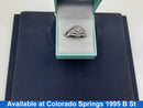 Ring - Wedding Set - White Gold 14k (.585) 8.1 grams Size 9