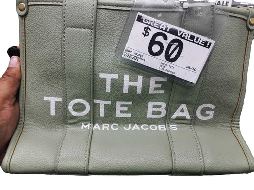 Marc Jacobs Green Tote Green Purse / Handbag
