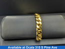 Cuban Link Bracelet - Yellow Gold 18k (.750) 50.1 grams 8 inch