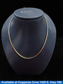 Chain - Yellow Gold 18k (.750) 14.1 grams 24 inch
