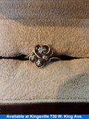 Women's Ring - Yellow Gold 10k (.417) 1.6 grams Size 8